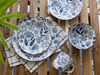 Bestsellery Zestaw obiadowy z ceramicznymi talerzami i miskami