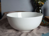 Białe podstawowe zestawy obiadowe New Bone China