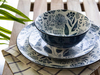 Bestsellery Zestaw obiadowy z ceramicznymi talerzami i miskami
